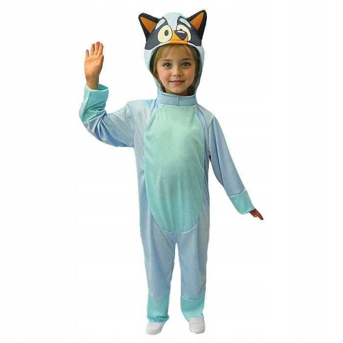 Strój kostium przebranie na bal Bluey i Bingo rozm. S 104/110