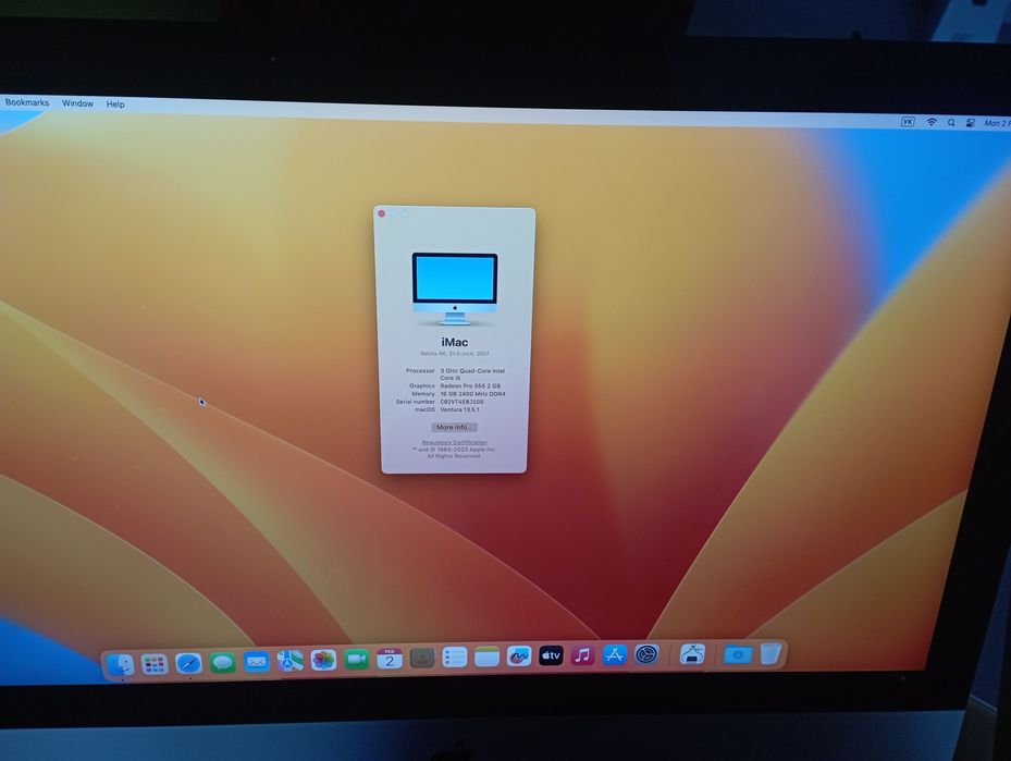 Imac 21,5 2017 повний комплект