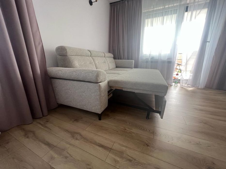 Sofa beż-szarość-krem 230cm