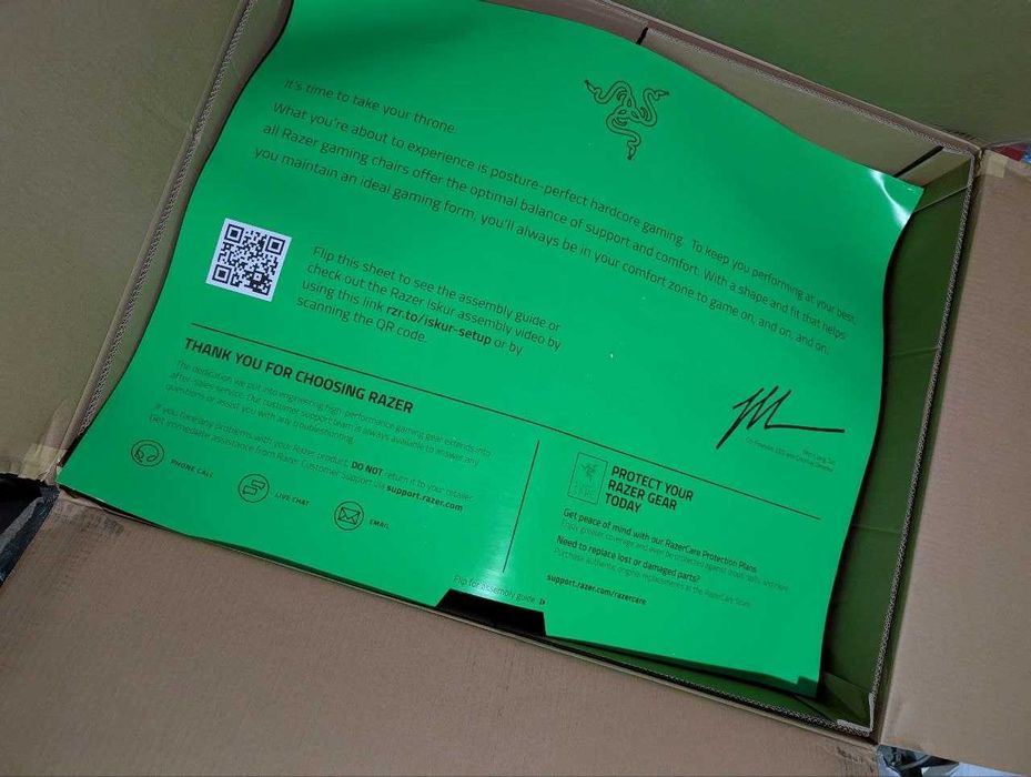 Крісло для геймерів Razer Lskur Black (RZ38-02770200-R3G1)