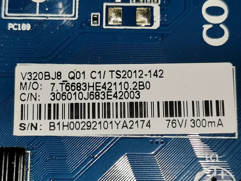 Mainboard QILIVE CV6683H-E42  (smart TV)