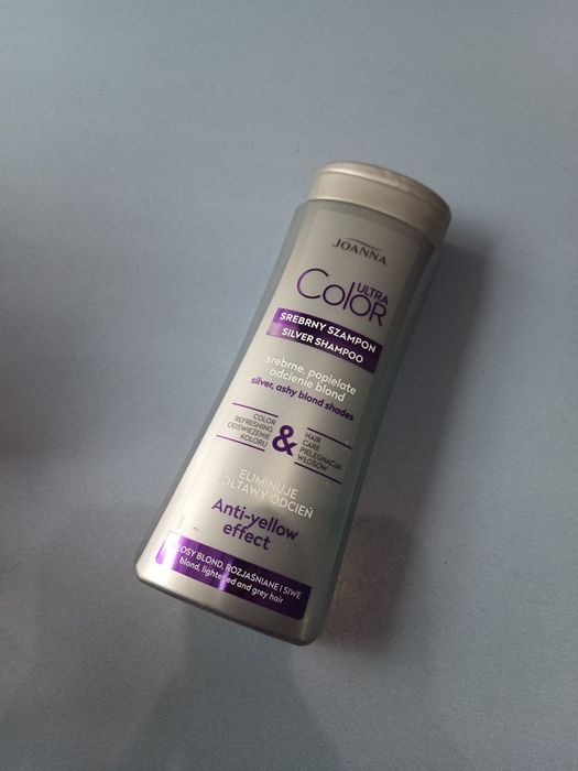 Szampon joanna silver anti yellow effect do włosów blond