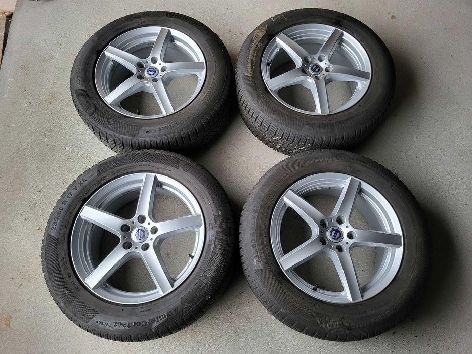 [K279] Koła zimowe 17 Cali 5x108 Pirelli 235/60/17 6mm Volvo XC40