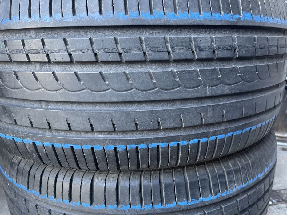 Шины 215/55 R17 Pirelli P zero б/у комплект 4,5мм лето U6