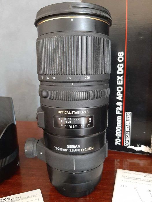 Sigma 70-200 f2.8 APO EX DG OS HSM для CANON: 17 990 грн. - Об