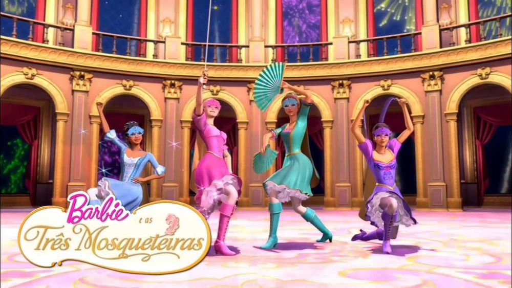 BARBIE e as Três Mosqueteiras - Coleção Barbie nº16