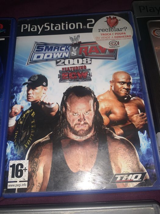 Todos esses jogso de ps2 por 20€ e um comando de graça