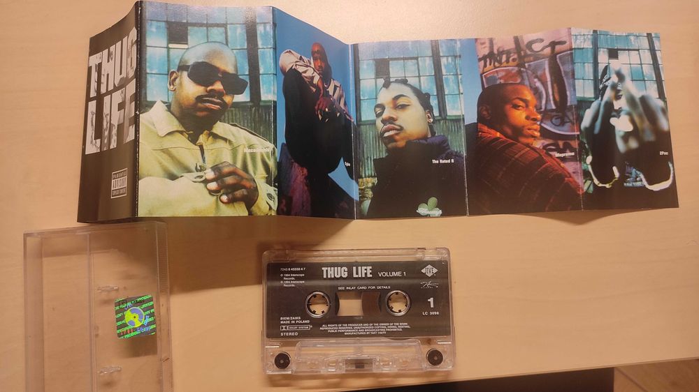 2Pac Thug Life kaseta
