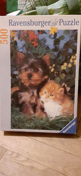 Zamienię niekompletne puzzle 500el.