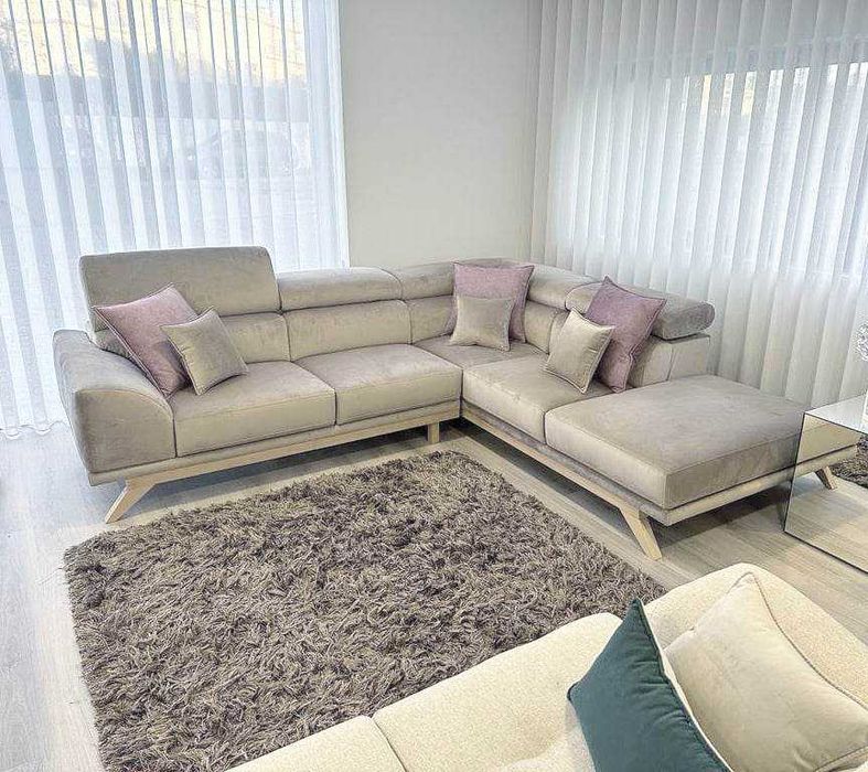 Sofa canto com cama e baú de arrumaçao NOVO