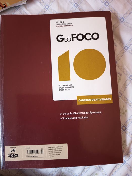 Caderno e atividades geofoco 10 ano