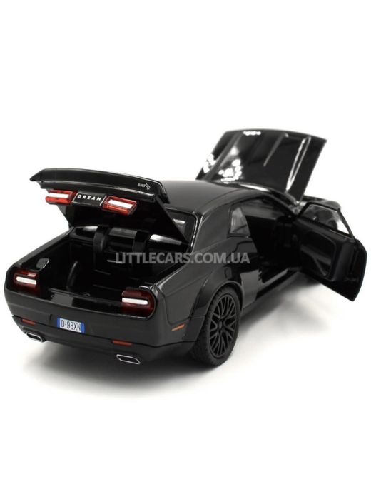 іграшка модель Dodge Challenger SRT Hellcat 1:32