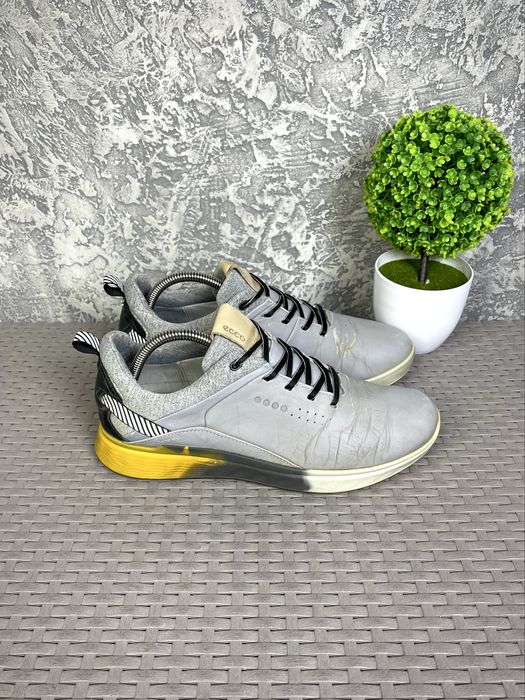 Ecco gore-tex кроссовки полуботинки 41 размер кожа трекинговые