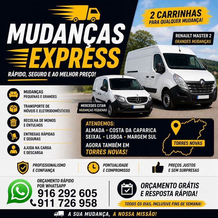 Mudanças, transportes443189553802127360