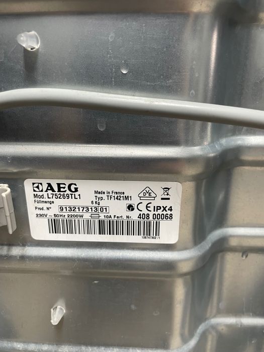 Pralka AEG L75269TL1 6kg 40cm GW