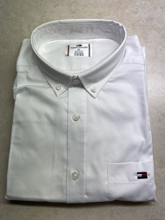 Tommy Hilfiger koszula długi rękaw M biała