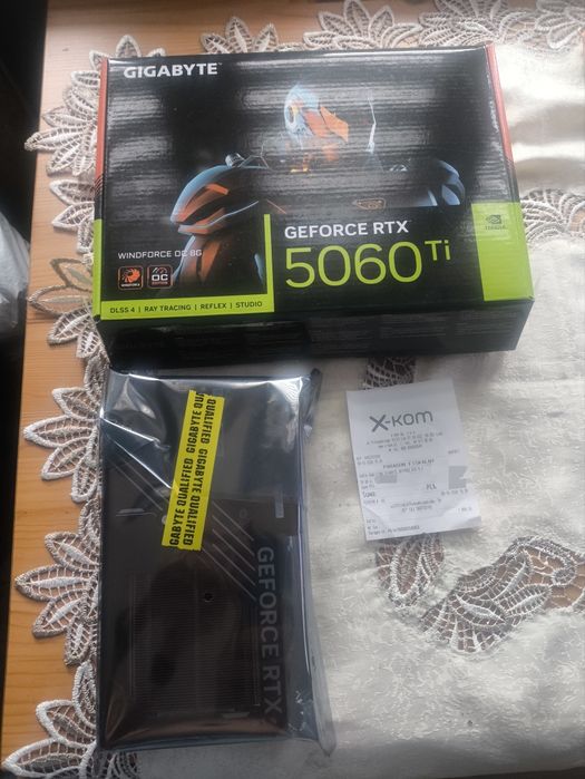 karta graficzna gigabyte geforce rtx 5060 ti windforce oc 8gb  NOWA