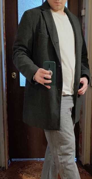 Пальто чоловіче сіре XXL легке  S.OLIVER