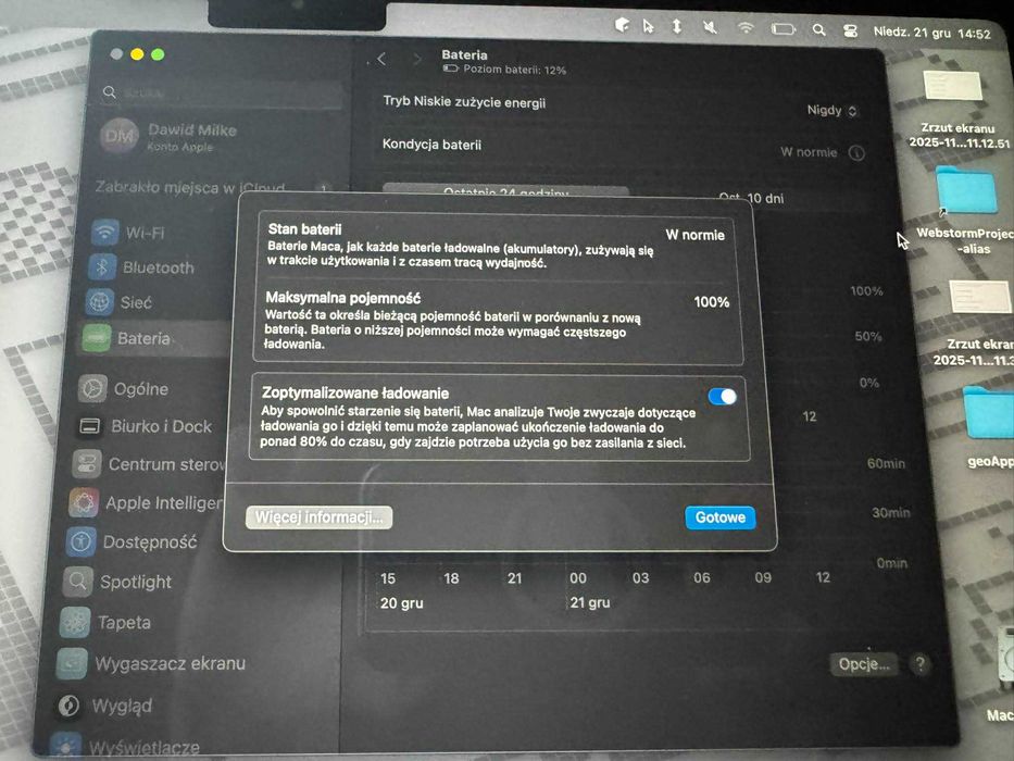 MacBook Air M2 13,6” | 8GB RAM | 256GB SSD | Pełen zestaw + mysz