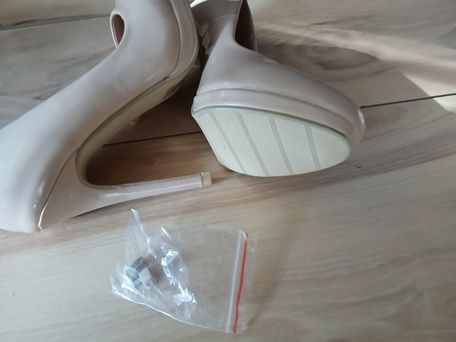 Buty szpilki czółenka obcasy 37