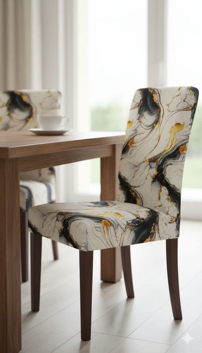 Чохол на стілець, еластична тканина Чехлы на стулья.