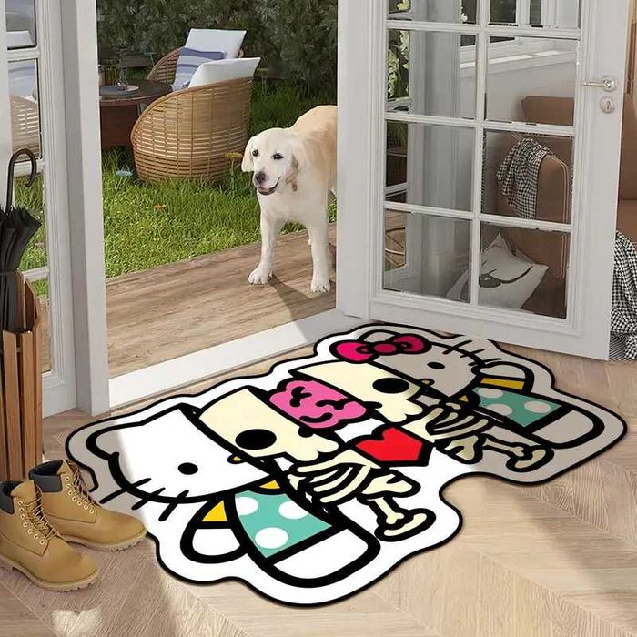 Nowy dywan hello kitty