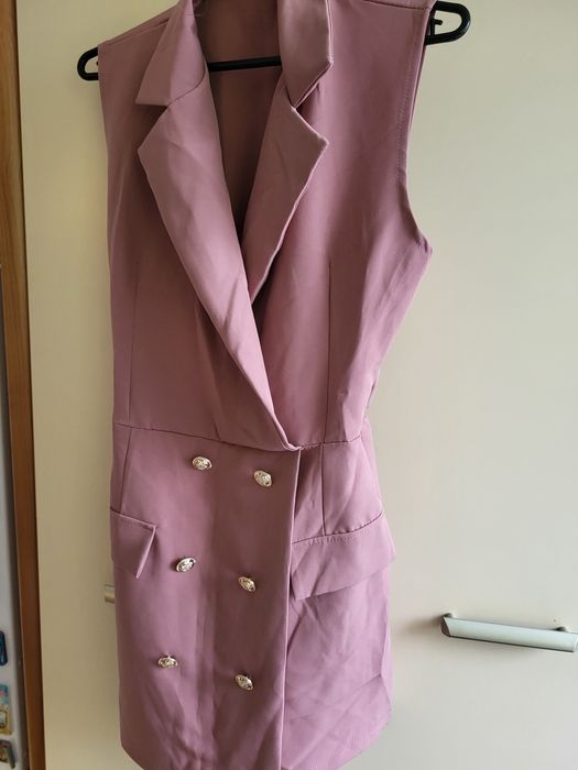 Kombinezon damski - nowy pudrowy róż