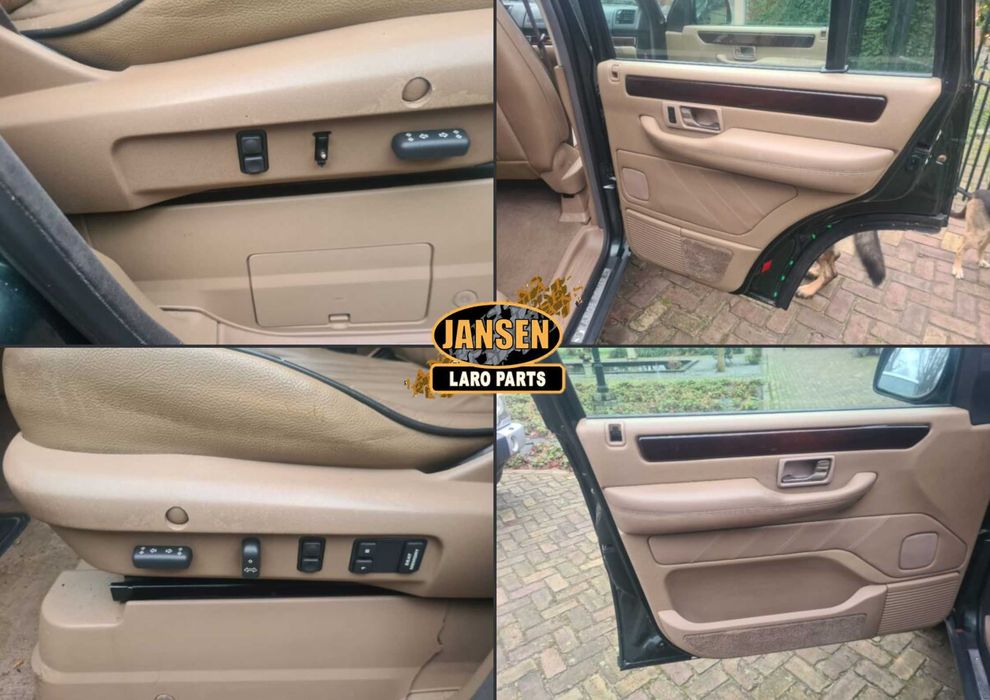 Range Rover p38 1999 Peças usadas 4.0 gancho reboque bancos pele camel