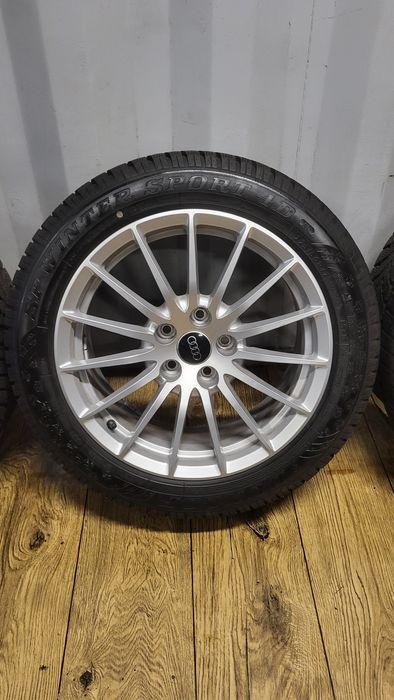 Felgi Koła Audi 17" 5x112 z oponami 225/50 R17 Nowy model A5 S5 F5 A4 S4 B9 B8