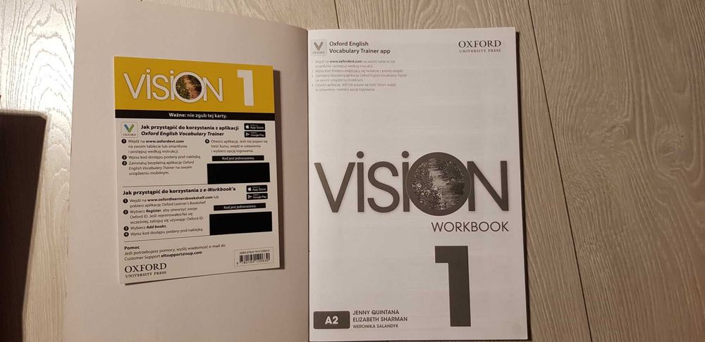 Vision 1 Workbook A2