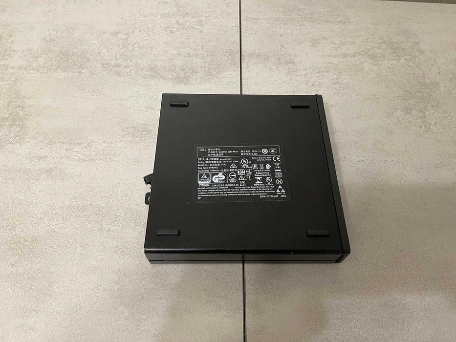 Потужний міні-ПК Dell OptiPlex 3080 Micro/i5-10500T/16GB/500+512GB SSD