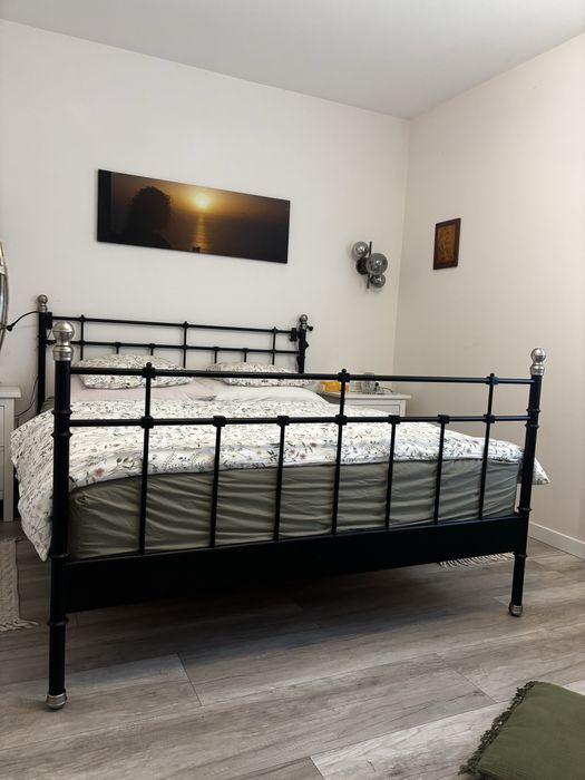 Łóżko metalowe IKEA 160 cm szerokości