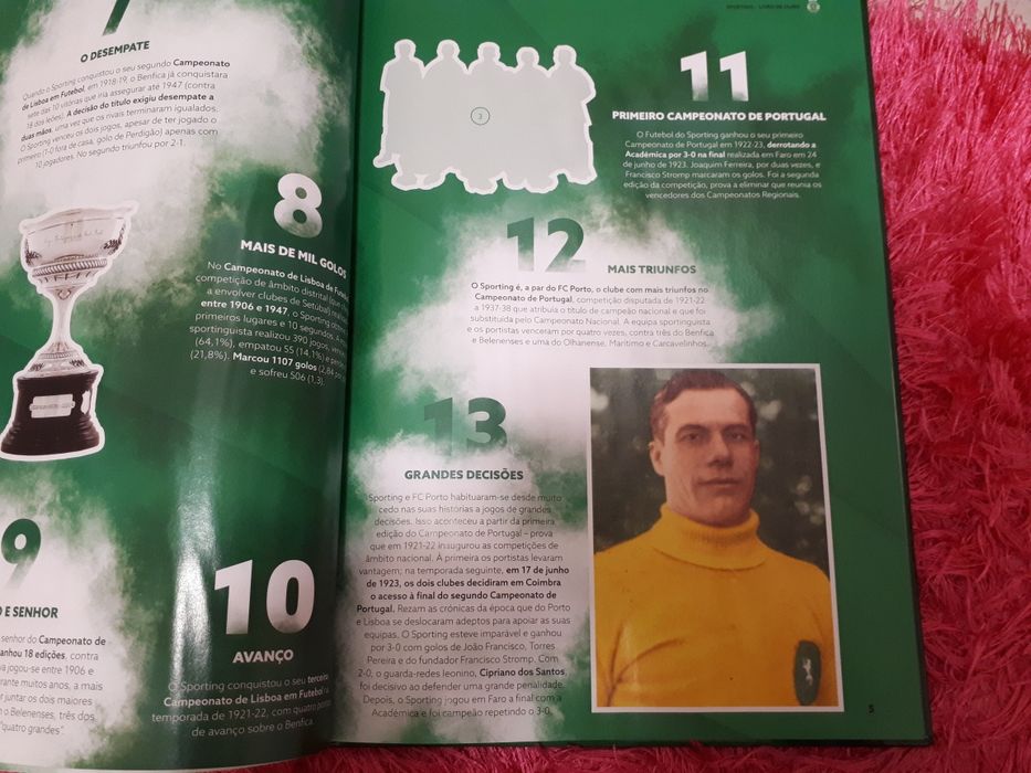 Livro de ouro Sporting do record