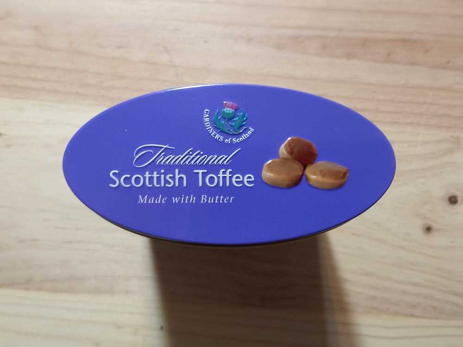 Caixa de Metal Traditional Scottish Toffee