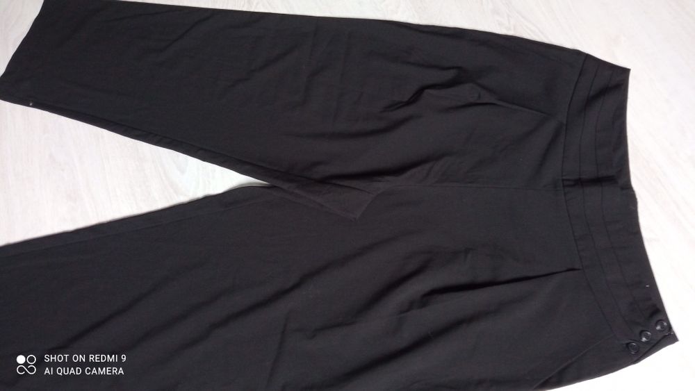 Czarne eleganckie spodnie damskie Cider 16/18