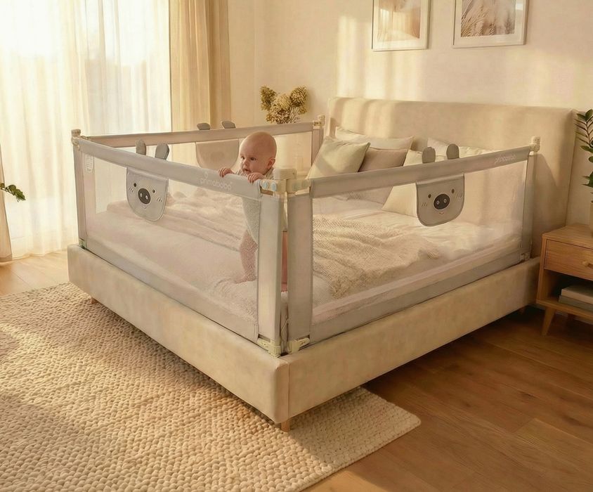 Barierki do łóżka Miś Primabobo