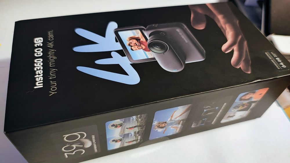 Kamera Insta360 Go 3S 64GB Black Nowa