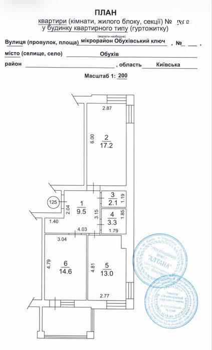 без % Продаж 2-кім. квартири в ЖК «Обухівський Ключ», м. Обухів