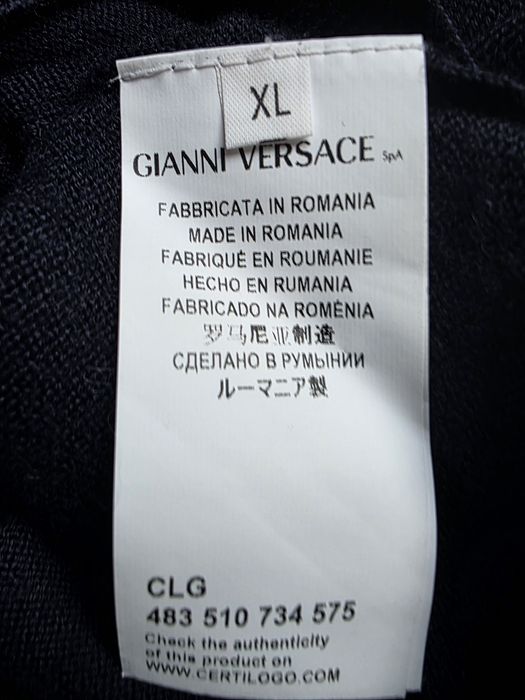 Пуловер Versace Collection, 100% Lana wool, Оригінал