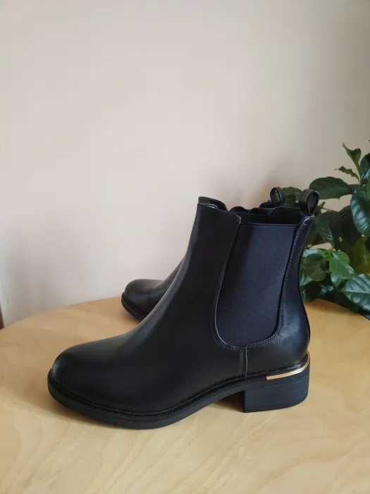 Botki damskie sztyblety r. 40