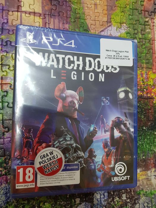 Watch Dogs Legion PS4 (Nowa) Sklep Iława