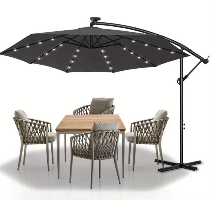 Parasol ogrodowy led 3,5 m