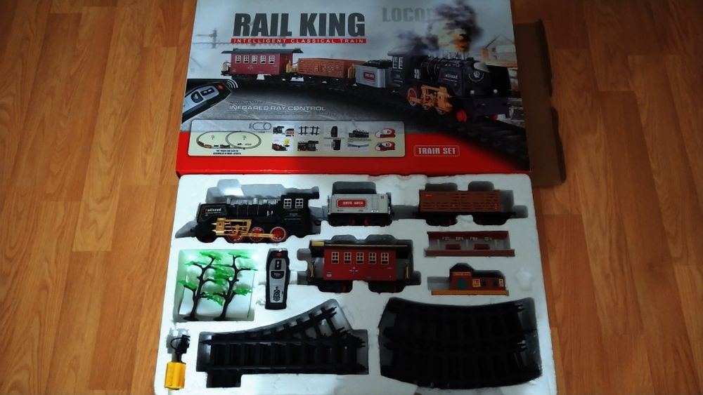 Игровой набор железной дороги. Комплект.