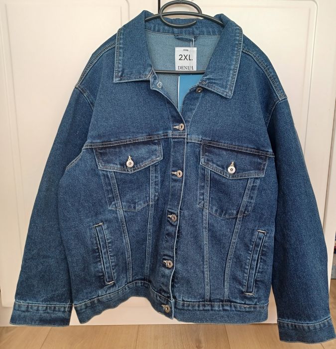 Kurtka jeans jeansowa damska rozmiar XXL/ 2XL