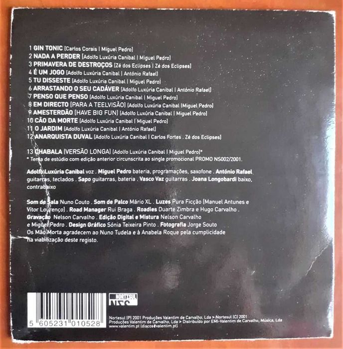 Mão Morta - 4 CDs - Raros - Em Bom Estado