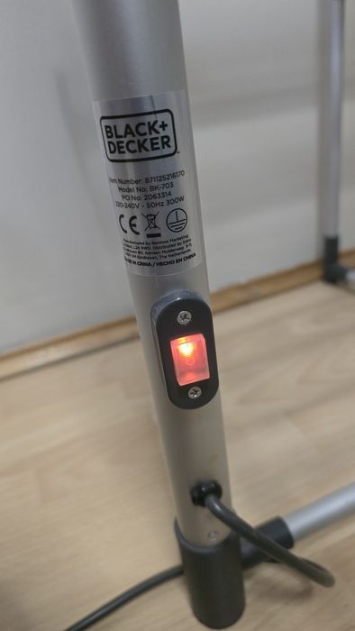 Black Decker suszarka elektryczna do ubrań.