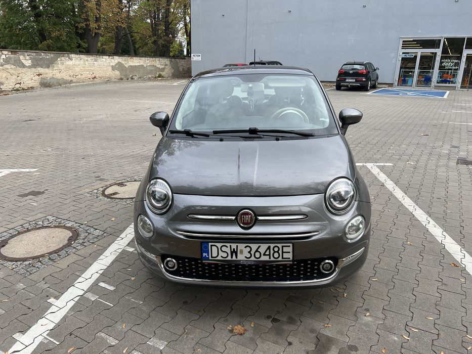Fiat 500 .wer. Limited. Okazja.Sup.Stan. przeb. 154tys. Po lift 2017 r. Climatronic  .