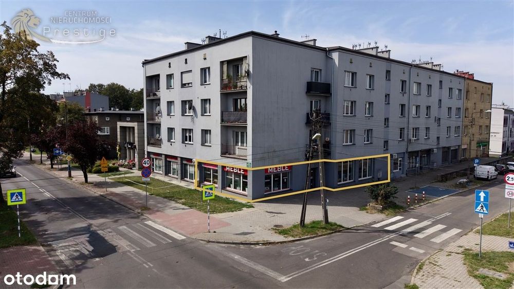 Duży lokal na parterze | Witryny | Zabrze