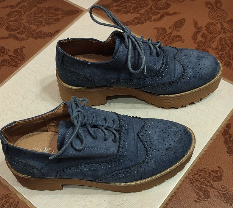 Kayla oksfordki buty na platformie