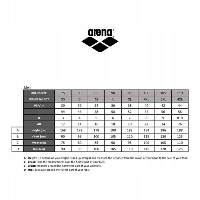 Arena M Ren Brief kąpielówki, slipy męskie rozmiar M